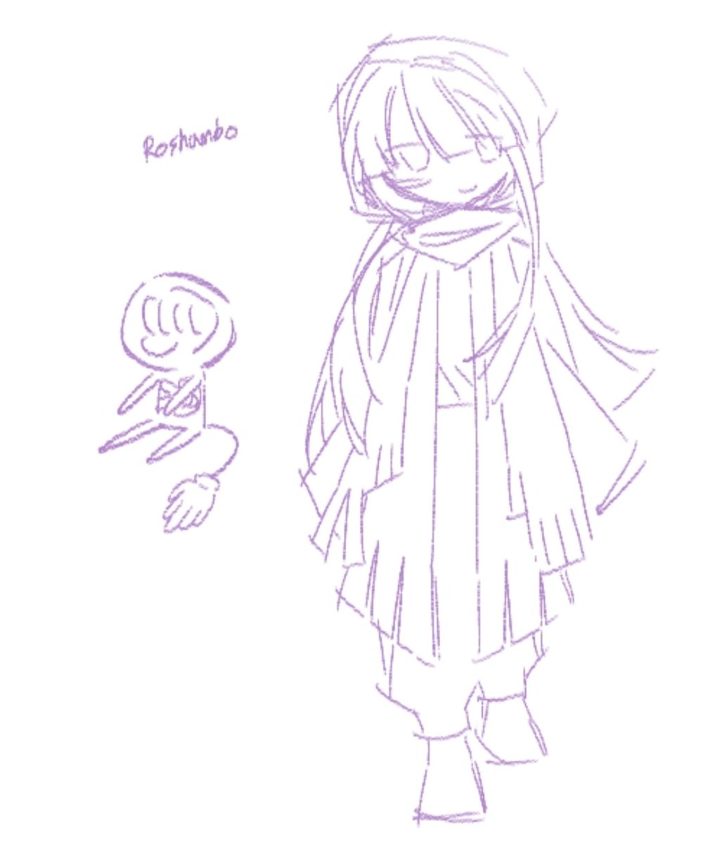 fnxwb_'s tweet photo. I hope you meant roshambo 🥹

I don't really draw him since I don't know about him that much but here's my design https://t.co/4NyDRzURtR
