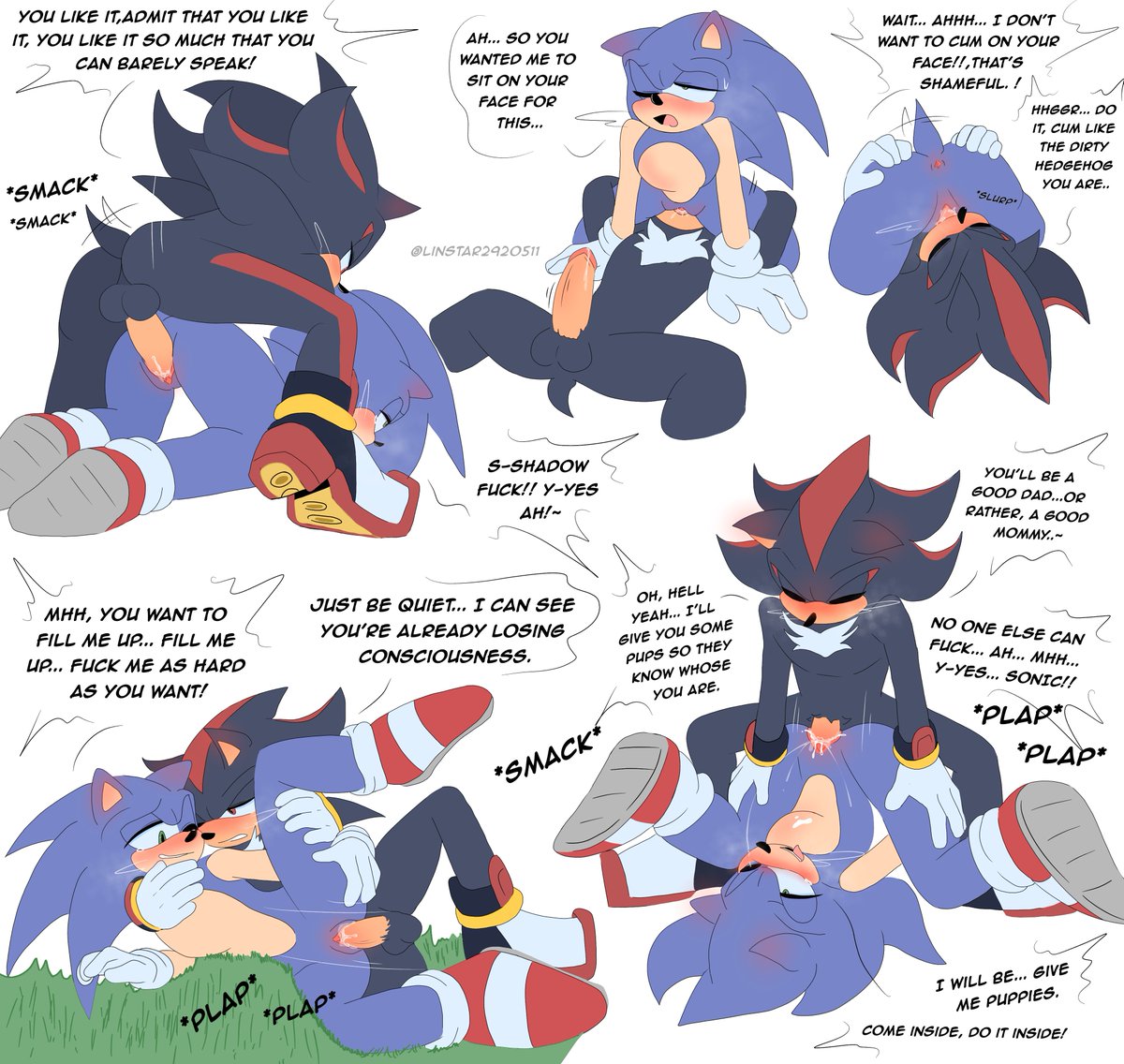 LINSTAR2920511's tweet photo. Sonic in heat #sonadow #Sonicthehedgehog #sonadownsfw https://t.co/FLoH6vqnbI