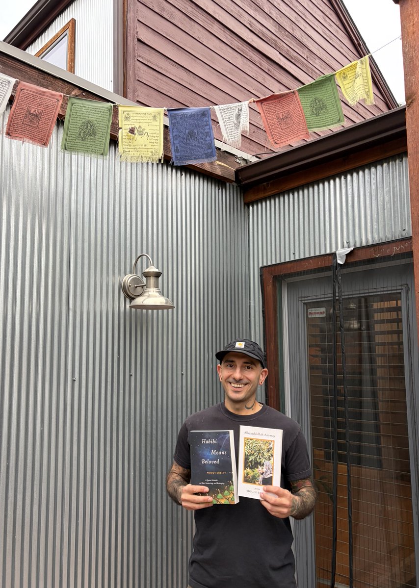 SLUGMag's tweet photo. Evacuee, restaurant owner and author Moudi Sbeity writes about his life growing up Muslim, discovering himself as a queer person and finding his own identity. Read the full story by SLUG contributor Keyon Hejazi-Far here: https://t.co/WY5GCRUkWv https://t.co/x9f45vQnNb