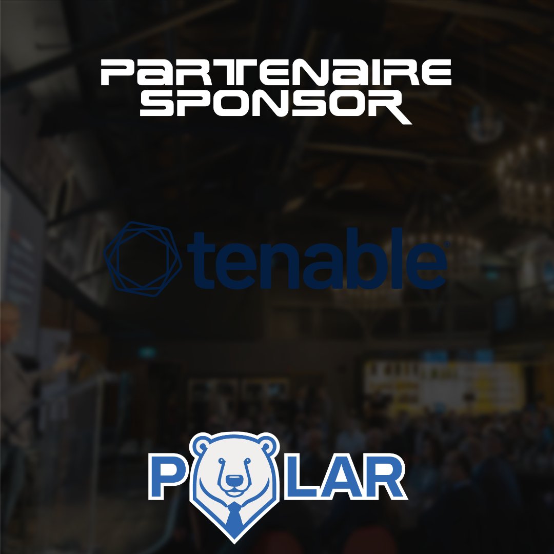 POLARconference's tweet photo. PARTENAIRE POLAR 2026 SPONSOR : @TenableSecurity 
La prochaine édition de POLAR ne serait pas possible sans nos partenaires. Et cette année, nous sommes heureux d’avoir avec nous Tenable, qui est notre partenaire BANNIÈRE!
Pour en savoir plus : https://t.co/uTDh9kcLrt https://t.co/OkggdZyozs