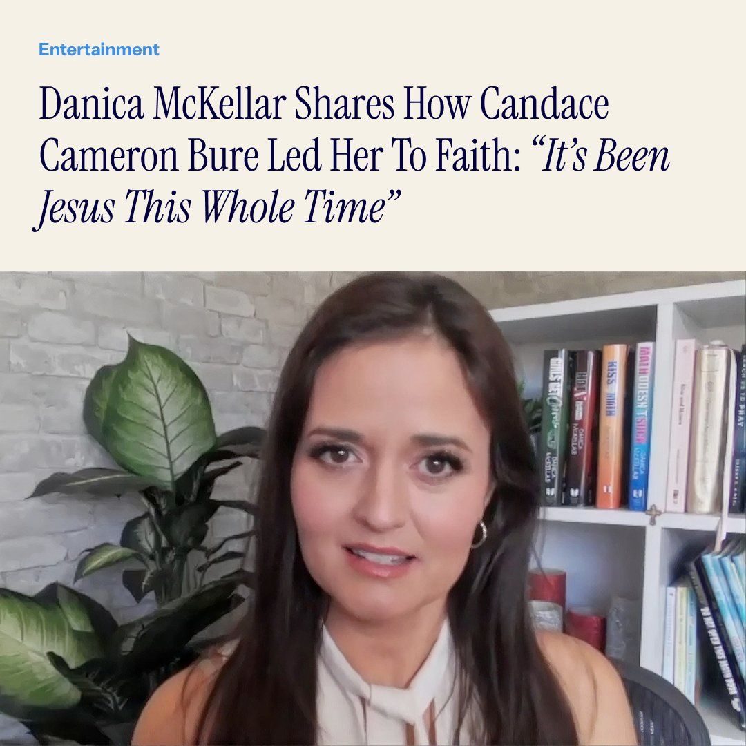 ChristianPost's tweet photo. Actress Danica McKellar says Candace Cameron Bure brought her to church four years ago: "It's been Jesus this whole time." #DanicaMcKellar #CandaceCameronBure #Faith #GreatAmericanFamily #ChristianPost
https://t.co/Mk1S2RD8ZY https://t.co/XqI4yqrE0u