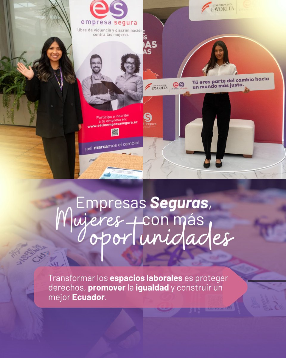 MinGobiernoEc's tweet photo. @natalymorillos Con el #SelloEmpresaSegura, el Gobierno Nacional impulsa el trabajo conjunto con las empresas para convertir este compromiso en acciones concretas. https://t.co/TOs6lTRZGf