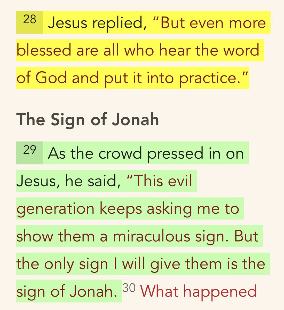 GaryCoby's tweet photo. Two type of people here….

One hears the Word and does it.

No holding back. Faith is following and knowing He's got it.

The other thinks they've got it figured out.

Too smart for God. Heart closed.
Signs won’t change a thing.

Luke 11:28-29 https://t.co/WAES2virip