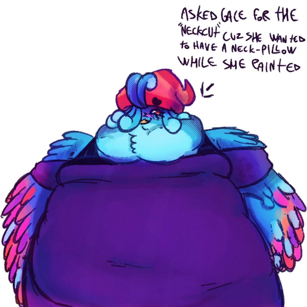 willowgoncalvo's tweet photo. Thinking of doing a small change to anthro Willow's design which is giving her a rabbit dewlap since it fits her design whilst being cute 
Dunno why does my anthro Angry Birds art get less traction so I put less effort into this
#AngryBirdsFART #angrybirdsstella #angrybirds https://t.co/w1K6OJ3t8A