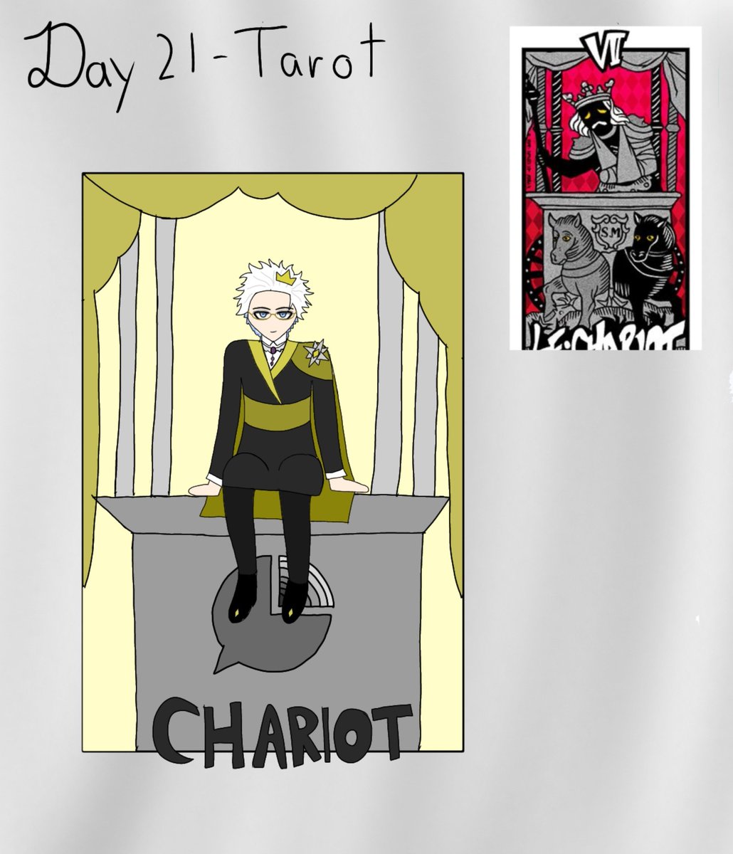 PrimaryRed2's tweet photo. Day 21: Tarot
Da chariot arcana ft kaelix
#kaepix #BTBTOBER https://t.co/I8XRcGop6f