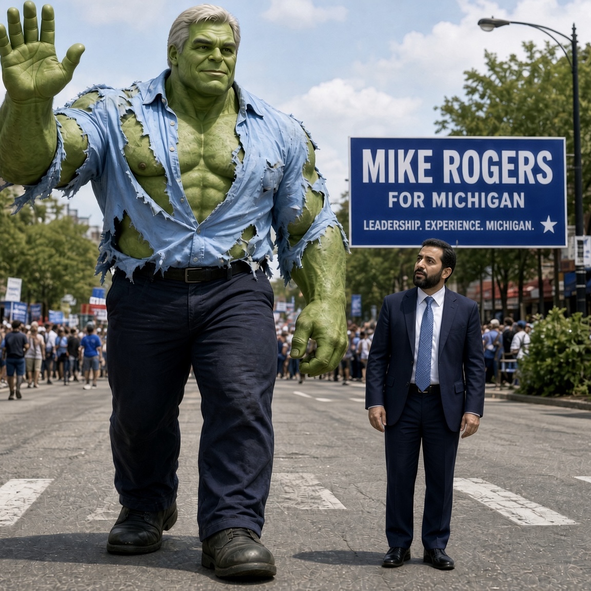aricnesbitt's tweet photo. 🚨 Total domination by Mike Rogers tonight! 🇺🇸

THE CONMAN GOT EXPOSED. AGAIN.

Extreme policies? Called out.

Security risks? Exposed.

Michigan-first? That’s Rogers.

13 days left. Early voting opens statewide Saturday.

Common sense vs. Marxism. Choose wisely, Michigan. Vote Rogers on or before Nov. 3. 

@BuffMikeRogers