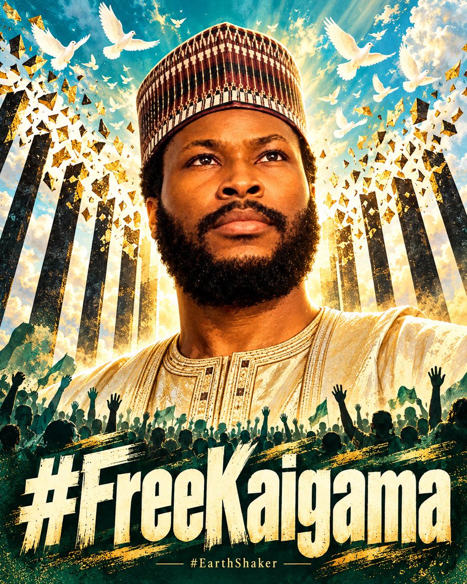 MikeArnoldTruth's tweet photo. Samaila Kaigama brought 416 women and children home from Boko Haram.

Then he went on national television and said the government paid for them. A ransom, not a rescue.

The DSS arrested him that same day.

He is now charged with terrorism. One of the seven counts against him is organizing a protest against Senator Ali Ndume of the ruling APC.

He has been in Kuje prison since July. His trial is November 13.

#FreeKaigama