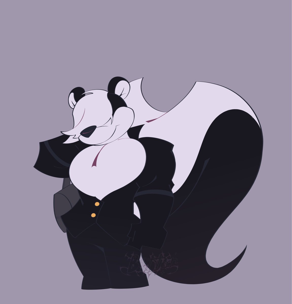 Bittertastlol's tweet photo. Pitu le pew from the yandere au #yandere #Pituvester #sylvester #fanart #artdump #au https://t.co/BlRIERYcKt