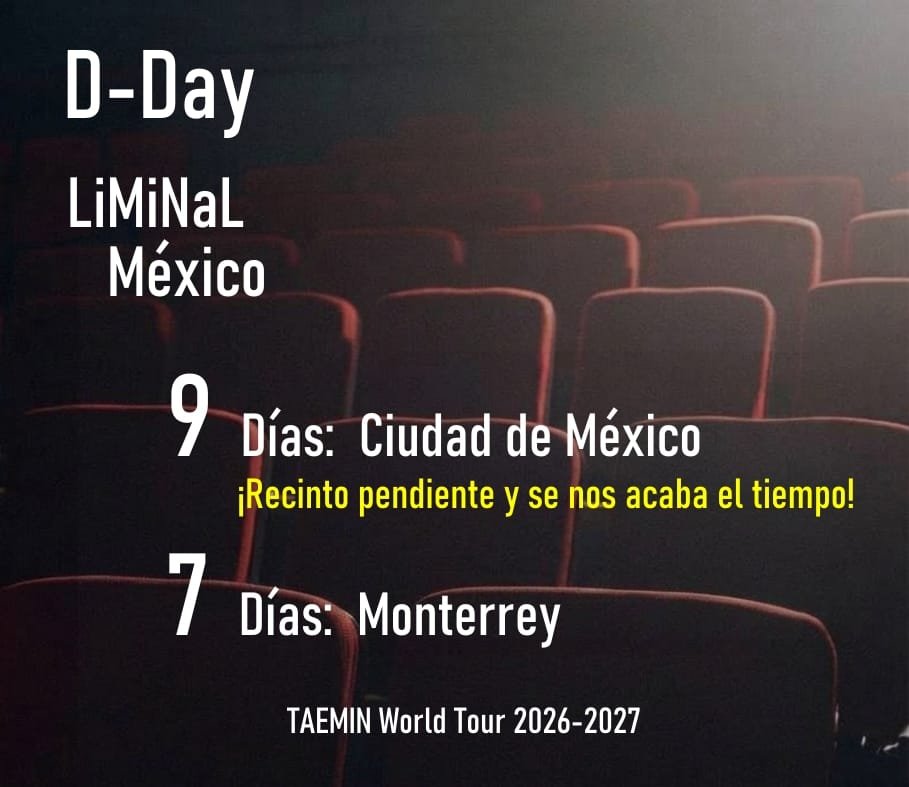 lemvmex's tweet photo. Feliz por MTY y triste por CDMX.

@ZepedaBros y Klivemx exigimos conocer YA dónde va a ser el concierto de #TAEMIN. 
Dos semanas sin poder comprar boletos 😭
@Taemin_Xoalsox_ ¡NO se merece esto, ni sus fans! 😡

@AztecaNoticias
@TvsEspectaculos
#NeedAnswersNow_Liminal_CDMX https://t.co/ploubrWtNm