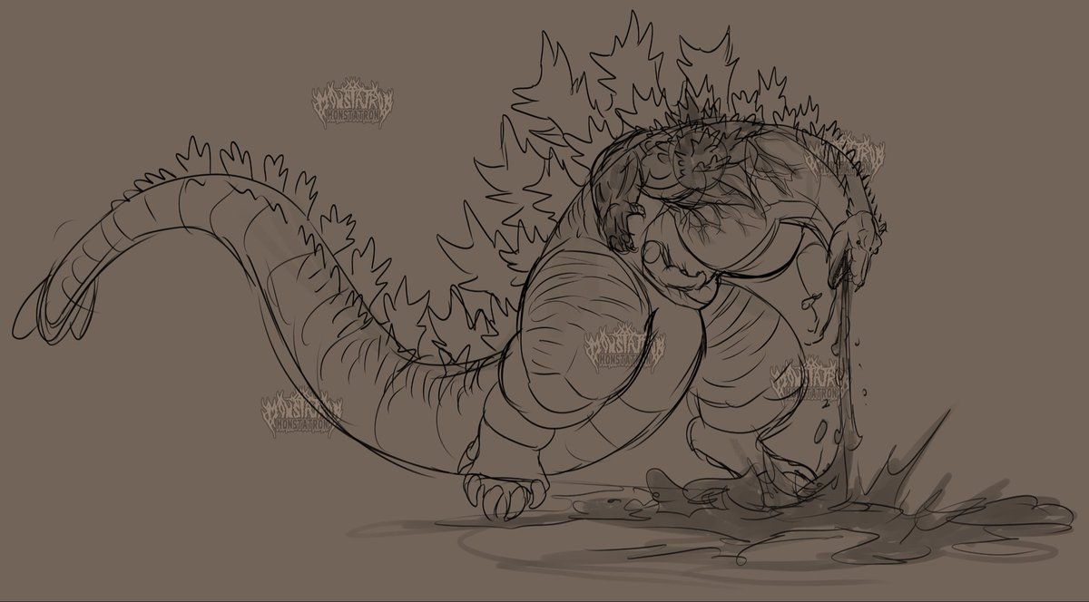 monstatron's tweet photo. my vietnamese #fangoji, khivoi!

i’ve had her for a little while and only just now getting around to sharing her. you can find more about her story on my tumblr :]

#godzilla #kaijuoc #kaiju #monsterart https://t.co/FhAmAVjy0p