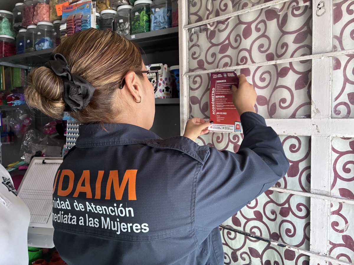 SSC_Cholula's tweet photo. 🧡 Además, a través de la #UDAIM, compartimos información sobre el #Acosómetro para identificar y reconocer distintos tipos de violencia. https://t.co/uCbR9fSmXR