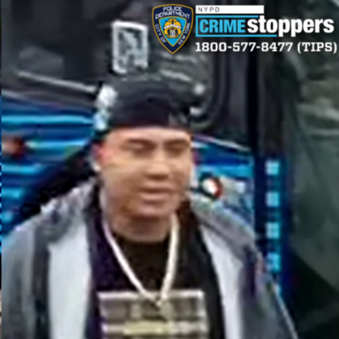 NYPDTips's tweet photo. 🚨WANTED FOR A GRAND LARCENY: On Wednesday, September 2, 2026, at approximately 4:00 P.M., a 71-year-old male victim was followed off a Q53 bus by an unidentified male in the vicinity of Whitney Avenue and Broadway. The unidentified individual proceeded to remove the victim's cellphone from his front left breast pocket without permission or authority. The unidentified male then fled the location on foot to parts unknown. 

Have any info? DM @nypdtips or call 1-800-577-TIPS (8477).