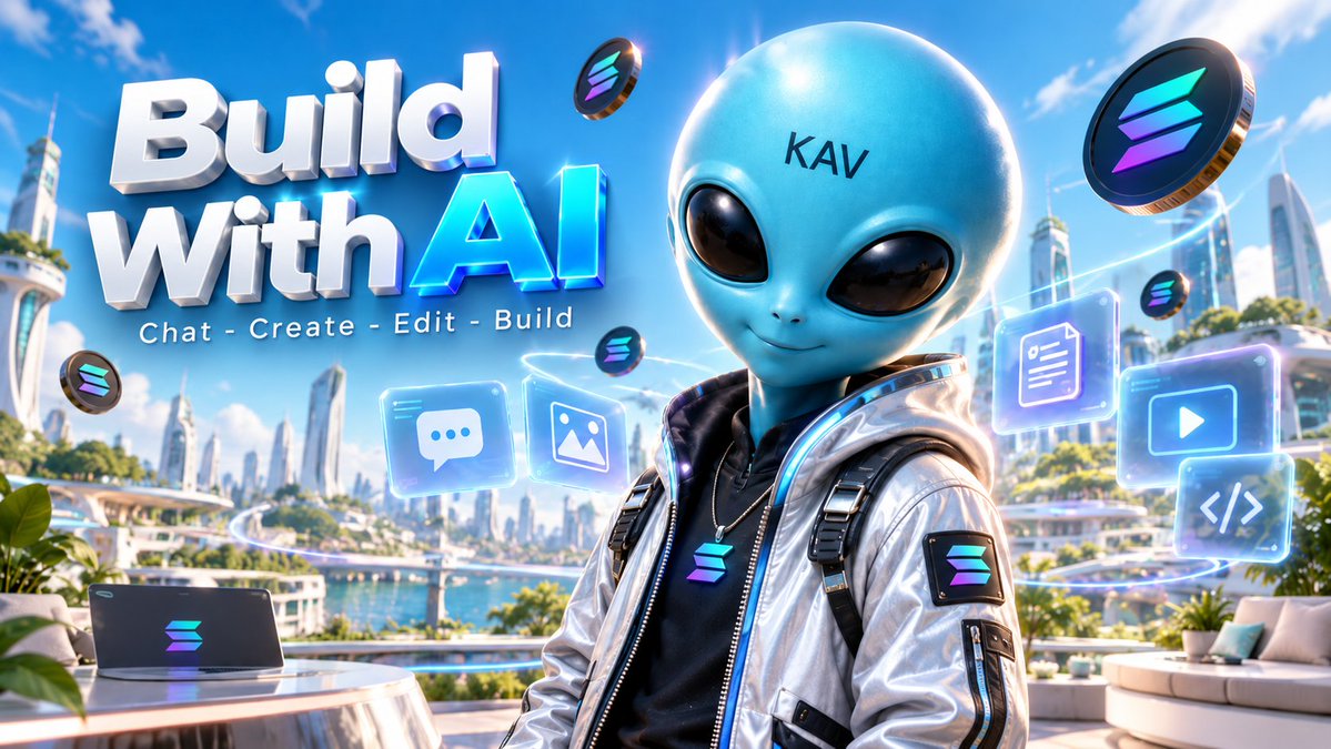 KavianCoin's tweet photo. 👽🚀 KAV is the Alien of Solana - and KAV Loves Solana! 💜

🔥 WHAT IF YOU COULD BUILD YOUR OWN ALL-IN-ONE AI PLATFORM WITHOUT BEING AN EXPERT PROGRAMMER?

Imagine one platform where people can chat with AI, generate images, create videos, produce music, translate documents, and even build applications!

🛸 Today's KAV Build Lab: Create Your Own AI Everything Hub!

🧠 What Are We Building?

A powerful AI workspace with multiple tools accessible from one dashboard:

💬 AI Chat - Research, write captions, translate, summarize, and answer questions.

🎨 AI Image Studio - Generate images, edit photos, and transform styles.

🎬 AI Video Creator - Turn text prompts or images into videos.

🎙 AI Voice & Music - Convert text to speech and integrate AI music generation.

📱 AI App Builder - Describe an application and let AI help generate its code.

📂 Smart Workspace - Save projects, organize files, and manage your creations.

⚡ HOW TO BUILD IT WITH VIBE CODING + VIBE ENGINEERING

━━━━━━━━━━━━━━

1️⃣ Google AI Studio - Your AI Development Partner

🔗 https://t.co/WTbRT1ZLej

Open Build Mode and describe your platform. Let Gemini generate your interface, dashboard, navigation, and application code.

━━━━━━━━━━━━━━

2️⃣ Firebase - Your Platform's Backend

🔗 https://t.co/HDK2S3PXCl

Connect Firebase Authentication for user accounts and Firestore for saving projects, chat history, and settings.

Google AI Studio supports Firebase integration!

━━━━━━━━━━━━━━

3️⃣ Gemini API - Your AI Brain

🔗 https://t.co/UV7K1opASn

Connect supported Gemini models for chat, writing, research, and multimodal features.

━━━━━━━━━━━━━━

4️⃣ Hugging Face - Explore Additional AI Models

🔗 https://t.co/QEJJdEpVOQ

Discover models and demos for speech, images, and other capabilities. Connect compatible inference providers when available.

━━━━━━━━━━━━━━

5️⃣ Cloudflare R2 - Media File Storage

🔗 https://t.co/FuOOlPkp7t

Store generated images, audio, and video files with scalable object storage.

━━━━━━━━━━━━━━

💡 Start with available free tiers. Video generation, music generation, GPU inference, and some API services may require paid credits.

━━━━━━━━━━━━━━

🚀 YOUR STARTING PROMPT - COPY INTO GOOGLE AI STUDIO 👇

"Build a modern, responsive all-in-one AI platform called Alien AI Hub using React, TypeScript, and Firebase.

Create a futuristic dashboard with six modules: AI Chat, Image Studio, Video Creator, Voice & Music Studio, AI App Builder, and My Projects.

Integrate Firebase Authentication and Firestore. Use secure server-side API integrations for supported AI models.

Implement a fully functional Gemini-powered chat and text assistant first. Build modular interfaces for the remaining tools without pretending unavailable APIs work.

Add file uploads, project history, loading indicators, error handling, mobile responsiveness, usage limits, and clean navigation.

Keep API keys secure, apply Firebase Security Rules, and build the platform step by step with production-quality architecture."

━━━━━━━━━━━━━━

🧠 VIBE CODING + VIBE ENGINEERING = SMARTER DEVELOPMENT

Vibe Coding helps turn ideas into working code using natural language.

Vibe Engineering makes that code safer, testable, maintainable, and ready for real users.

━━━━━━━━━━━━━━

🔥 KAV BUILD CHALLENGE

If you could create your own AI platform, which feature would you build FIRST?

A) 💬 AI Chat + Research Assistant

B) 🎨 AI Image + Video Creator

C) 🎙 AI Voice + Music Studio

D) 🚀 All-in-One AI Everything Hub

👇 Drop your choice and tell KAVIANS what you would build!

💜 Knowledge Into Action - That's the KAV Way!

#KAV #Solana #ArtificialIntelligence #VibeCoding #VibeEngineering #GoogleAIStudio #Firebase