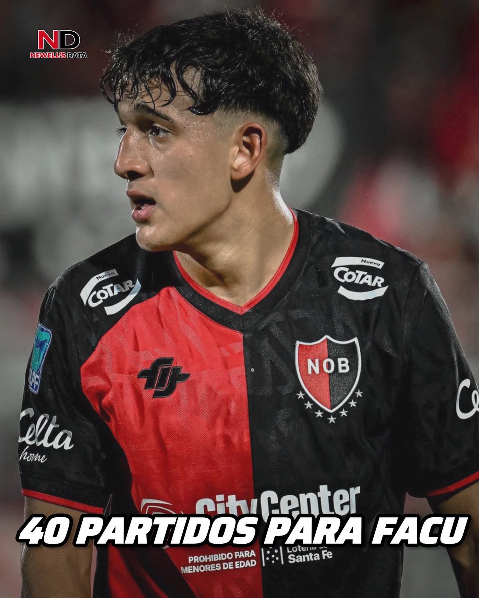 newells_data's tweet photo. 🔥 Facundo Guch alcanzó los 4️⃣0️⃣ partidos con la camiseta de  #Newells 🔴⚫️

📊 El volante categoría 2007 convirtió 4 goles y dio 4 asistencias con 31 titularidades

ℹ️ @NecesidadEXT https://t.co/YFv13agEDg