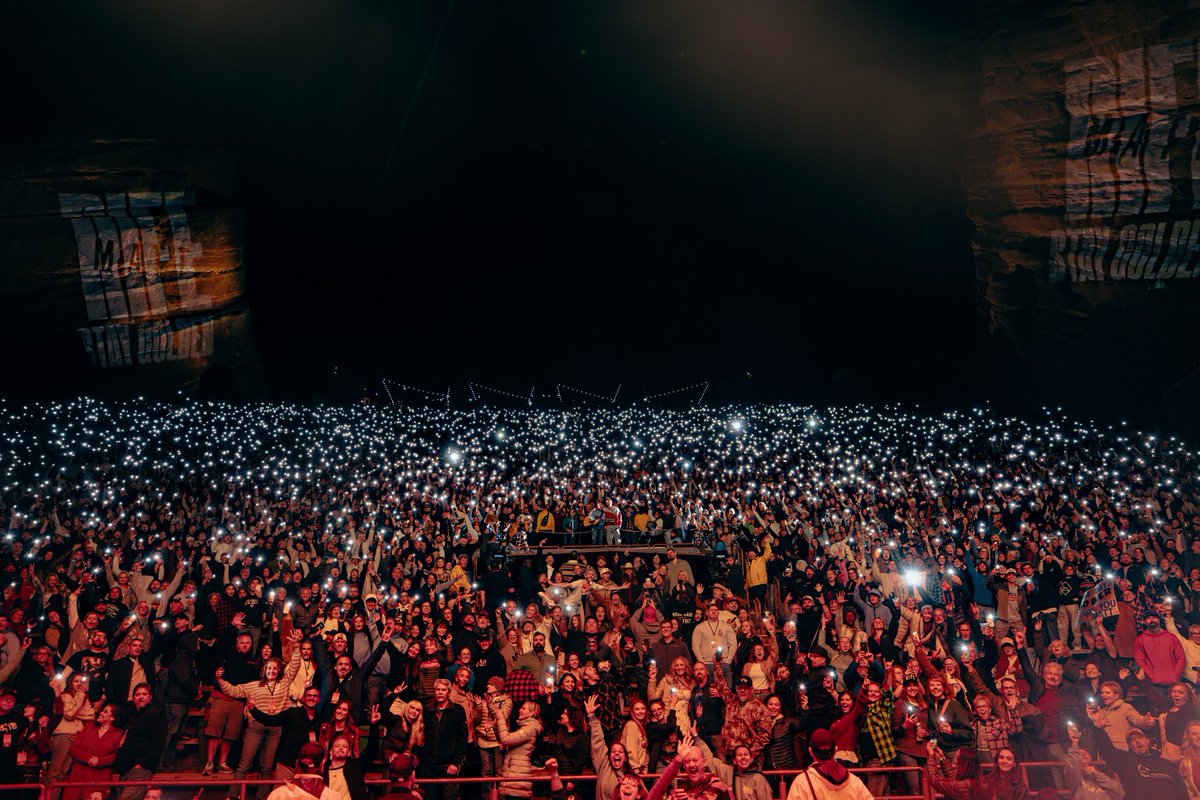 mattrife's tweet photo. RED ROCKS!!!!
3rd sold out year in a row! I fkn love Colorado! 🥰 https://t.co/zheLj0ddto