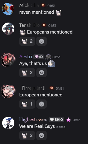 raven_final's tweet photo. Shiori said were real European Novelites 🎉 https://t.co/a8m3NVjMfS