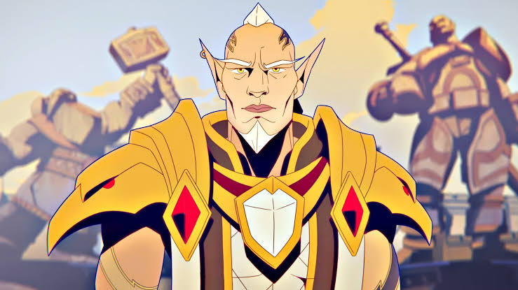 VCrosoft's tweet photo. This is what being a Blood Elf means.

Instead, Blizzard pushed into our throats Arator. 

(Note how he has Stormwind to his back) https://t.co/HbvdXmX9JN