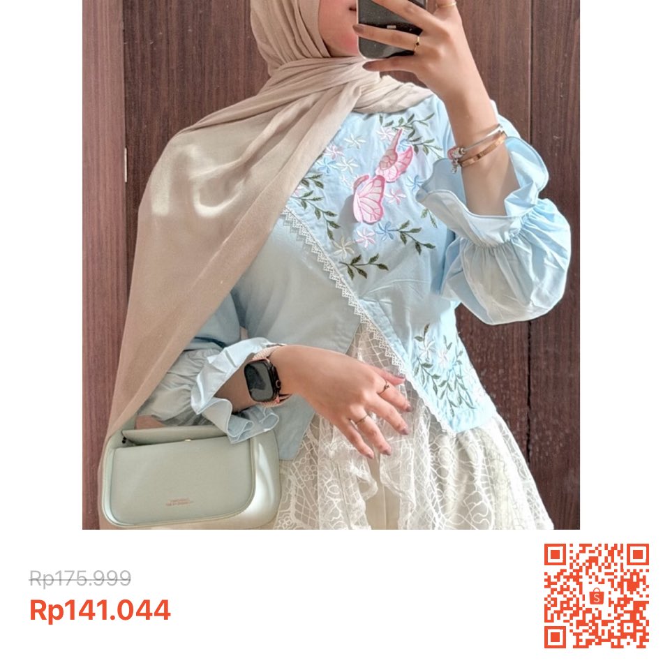 secretelyovff's tweet photo. https://t.co/f4U8rrWbzd

buat yang suka blouse dengan detail cantik, wajib lirik item ketiga ini! 🌷 motif dan aksen renda bikin penampilan makin manis, cocok banget buat outfit feminin sehari-hari! https://t.co/pVqlJZBsm4