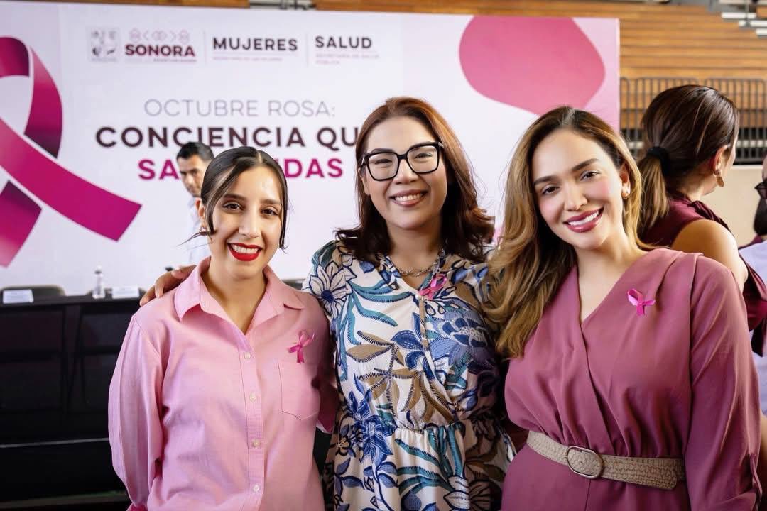 anaguizarv's tweet photo. 💗 Octubre Rosa nos recuerda que la prevención y la detección oportuna del cáncer de mama son fundamentales para salvar vidas.

Felicito a mi querida amiga, @AlcarazSheila, Secretaria de las Mujeres en el Estado de Sonora, por impulsar el foro “Octubre Rosa: Conciencia que salva vidas”, un espacio para promover la sensibilización, la prevención y el cuidado de la salud de las mujeres.

Sigamos uniendo esfuerzos y creando conciencia, porque cuando las mujeres nos apoyamos, ¡somos más fuertes! 🎀