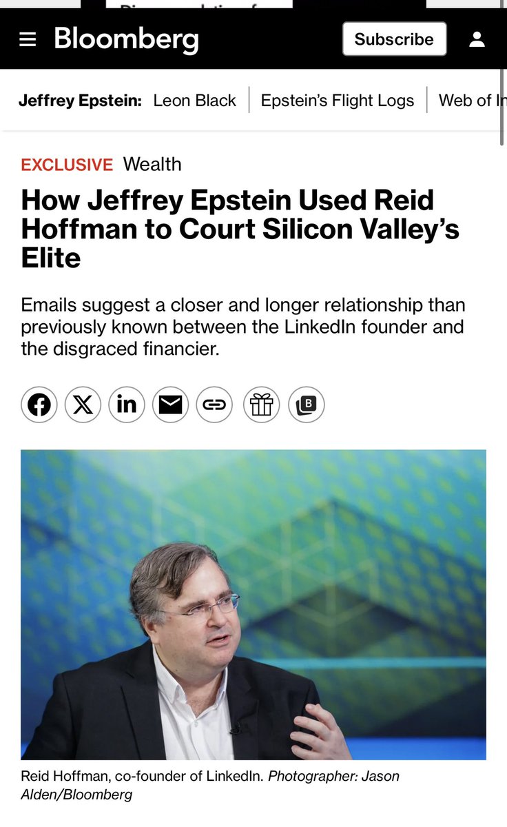 captive_dreamer's tweet photo. One of your biggest backers is Epstein Island Billionaire Reid Hoffman.

Care to comment?  @jamestalarico? https://t.co/FKXHMhcSug