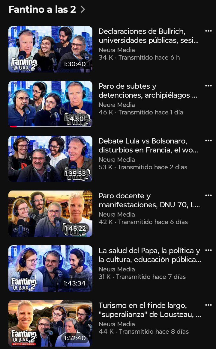 nomedigasfranco's tweet photo. 🚨 #AHORA #URGENTE 
Fantino se está fundiendo junto la economía y el país. hay rumores de que en cualquier momento cierra su canal de streaming libertario Neura Media por la falta de pauta resultado de los muy bajos números de audiencia. ampliaremos.. https://t.co/rimigpSRWM