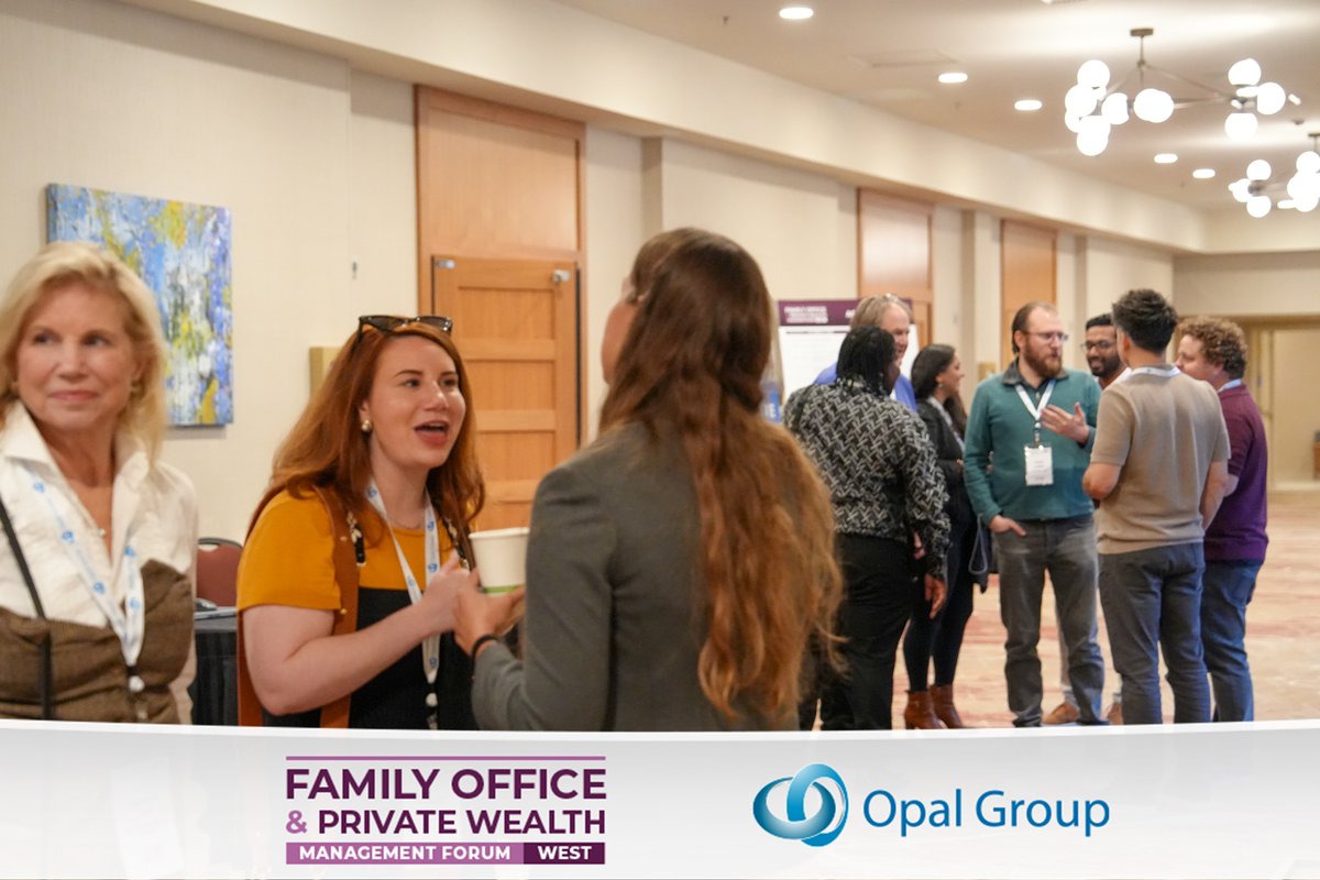 Opal_Group's tweet photo. 🥂 It was a wonderful opportunity for attendees to connect, exchange ideas, and strengthen relationships with fellow leaders in the family office and private wealth community during the Networking Cocktail Reception.

#OpalGroup #OpalGroupFOPWW #Networking #FamilyOffice https://t.co/2diUDkCrsg
