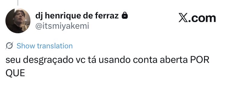 kobaywshi's tweet photo. Minha linguagem de amor é meu homem falando assim comigo. https://t.co/zoIvhOIZFd
