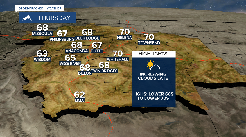 JasonStiff's tweet photo. Considering we're 2/3 of the way through October, temperatures in Montana have been amazing recently! We will have one more unseasonably mild day on Thursday, followed by a rapid switch back to the feel of fall on Friday. Enjoy!

#Montana #Wednesday #Thursday #Friday #weather https://t.co/KLfgnGvgV7