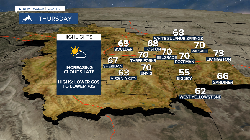 JasonStiff's tweet photo. Considering we're 2/3 of the way through October, temperatures in Montana have been amazing recently! We will have one more unseasonably mild day on Thursday, followed by a rapid switch back to the feel of fall on Friday. Enjoy!

#Montana #Wednesday #Thursday #Friday #weather https://t.co/KLfgnGvgV7
