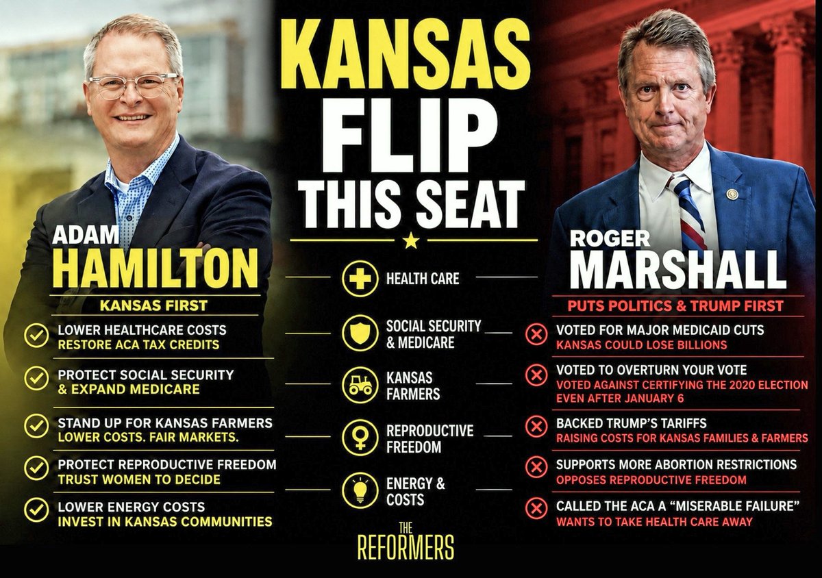 KansasResisters's tweet photo. #KSSenateDebate
Republican U.S. Senator Roger Marshall of Kansas is endorsed by President Donald Trump, former U.S. Senator and Governor Sam Brownback, Kansas Senate President Ty Masterson, and the Safari Club International PAC.
WOMP WOMP - Now ya know how unpopular he is. https://t.co/CezCzxR9g3