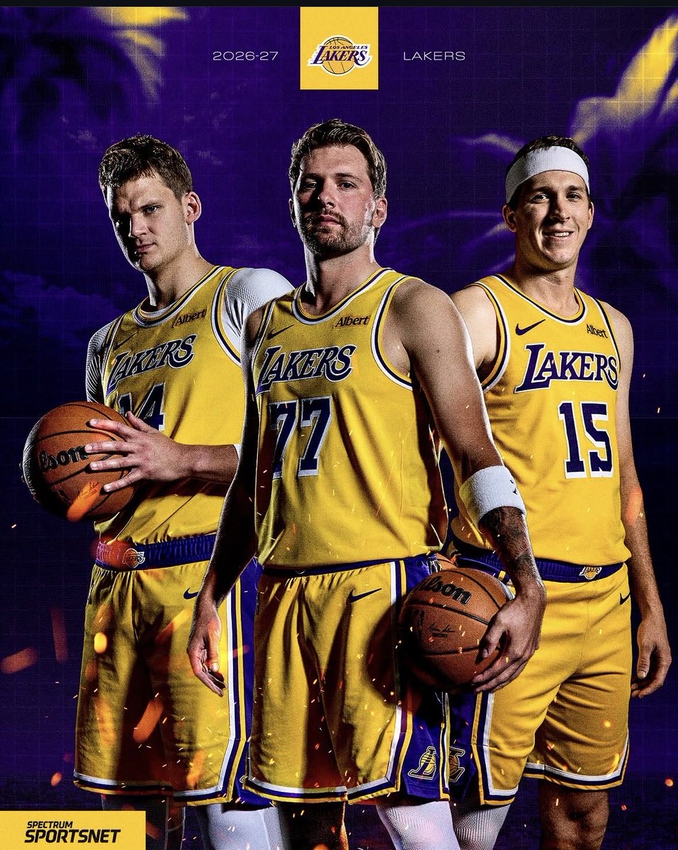 Lukagottaken's tweet photo. Luka’s MVP campaign starting tonight 😤💜💛Gonna show “Shai” and “Wemby” who the best in the world really is. https://t.co/09cqXAukOn
