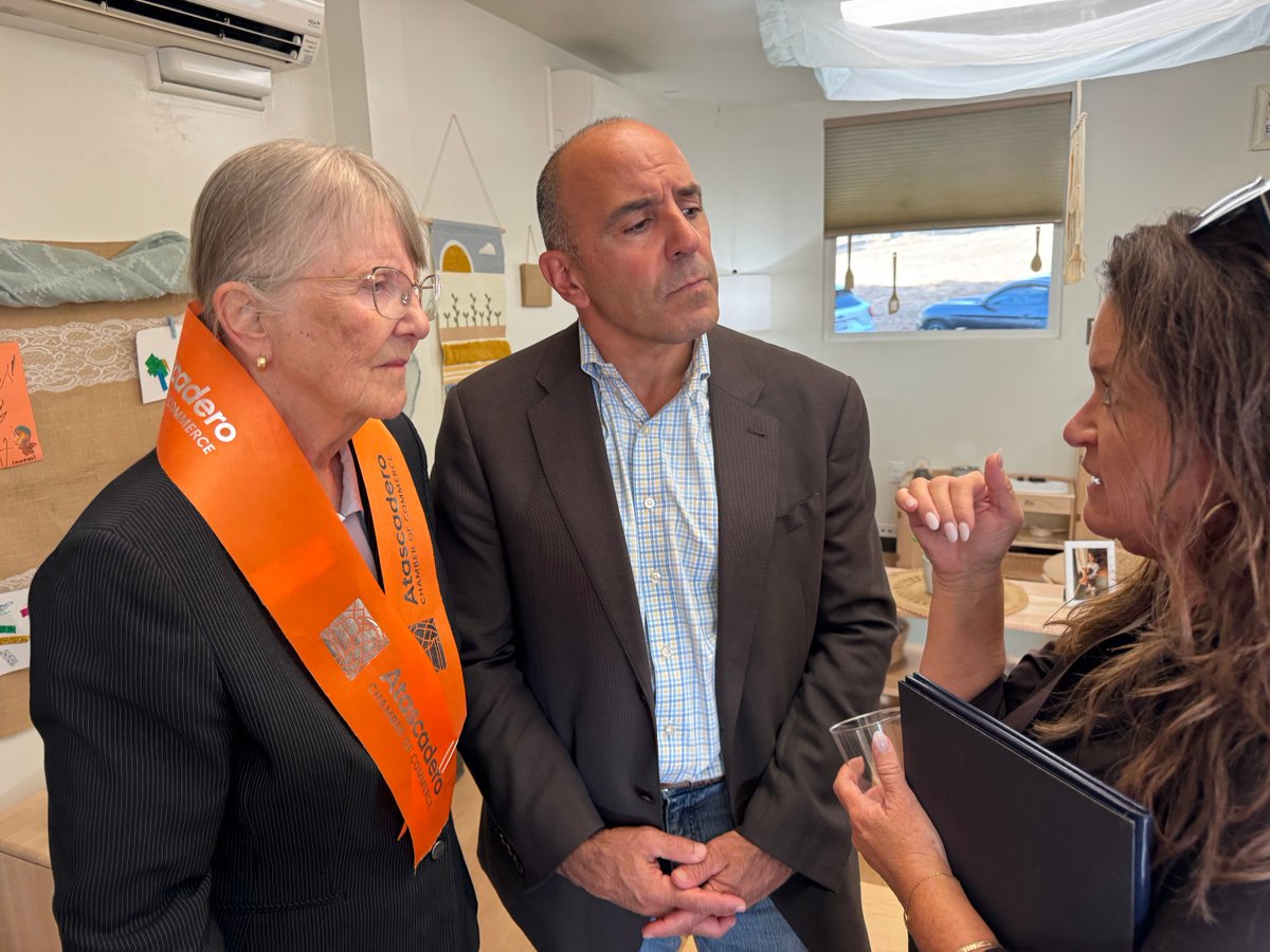RepJimmyPanetta's tweet photo. Great to join our local leaders and community members to celebrate the reopening of the CAPSLO Infant and Toddler Head Start Program in Atascadero! Always glad to show my support for partners like CAPSLO. https://t.co/ffKRq5Ulyr