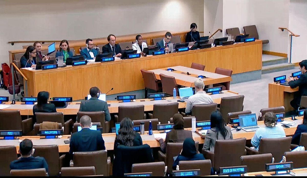 feller_jennifer's tweet photo. En el marco de los diálogos interactivos que celebra la Asamblea General ONU todos los años, se llevó a cabo la presentación del informe anual del presidente del Comité de Desaparición Forzada #CED. 

La delegación de México representada por el Subsecretario @arturomedinap y compuesta también por @SRE_mx @FGRMexico @SEDENA_MEX presentó los resultados de la Estrategia Nacional de Búsqueda y detalló los esquemas de cooperación internacional que México mantiene en este marco con #ONUDH, #UNFPA y paises aliados, entre otros. 

Vale la pena puntualizar lo siguiente: 

1) El anuncio de los 10 puntos que conforman la Estrategia fue realizado por el Gobierno de México antes de que el Comité decidiera sobre el Artículo 34. Por ende, los avances son atribuibles en este caso al Estado. 

2) La cooperación, la auténtica, no se impone. Se construye con ética, sin protagonismos, manteniendo en todo momento el rigor y la transparencia en beneficio de las víctimas. 

3) Basta escuchar las intervenciones de los Estados el día de ayer para constatar que el diálogo internacional en materia de desaparición y desaparición forzada exige seriedad, cooperación y compromiso genuino con el fortalecimiento del sistema internacional de derechos humanos. Más aún cuando la Convención en la materia sigue siendo uno de los tratados multilaterales de derechos humanos con menor número de ratificaciones a nivel mundial.