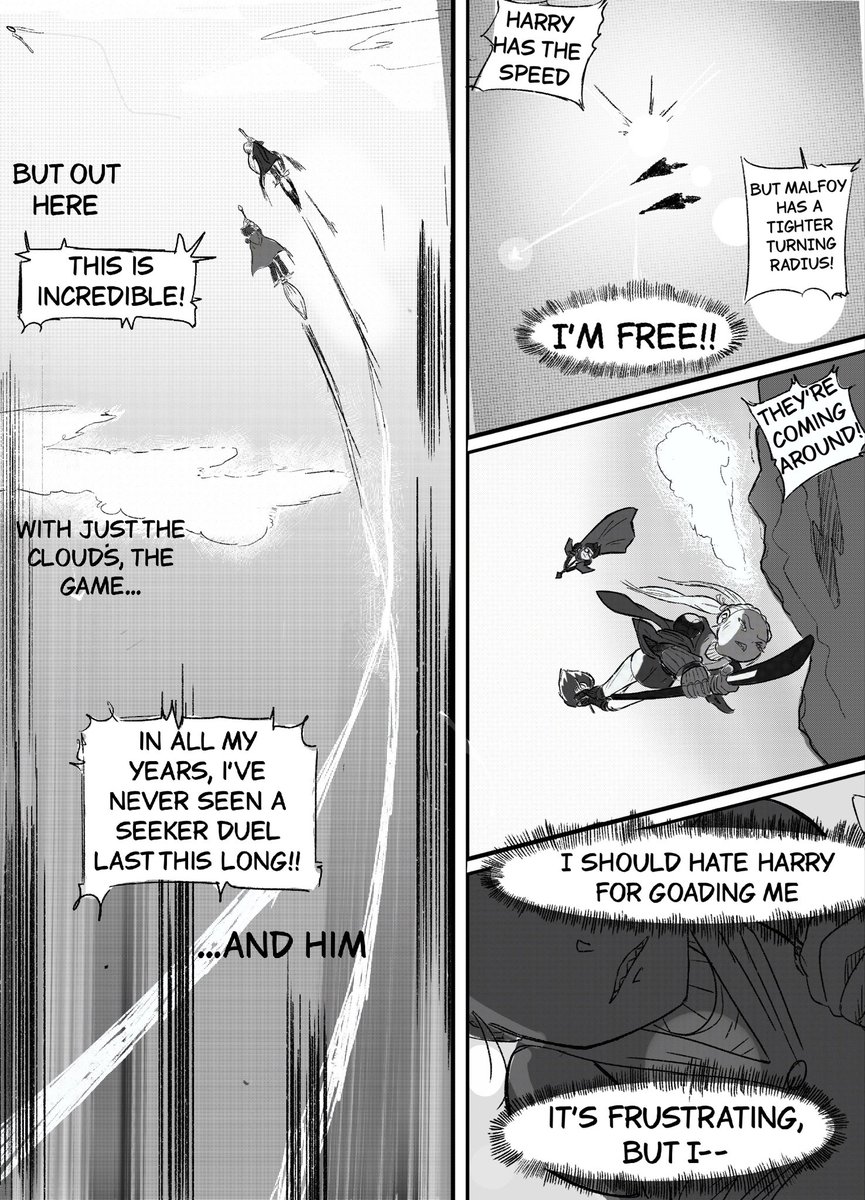 ammonoid9's tweet photo. Haunted by Tom Riddle, alienated from her family, and confused in general, Dracaena throws herself into Quidditch her 3rd year. She trains to push herself to her limits and in her championship match with Harry, she realizes something truly important about herself
#malfoid #malfoy https://t.co/AES6mxq8a0