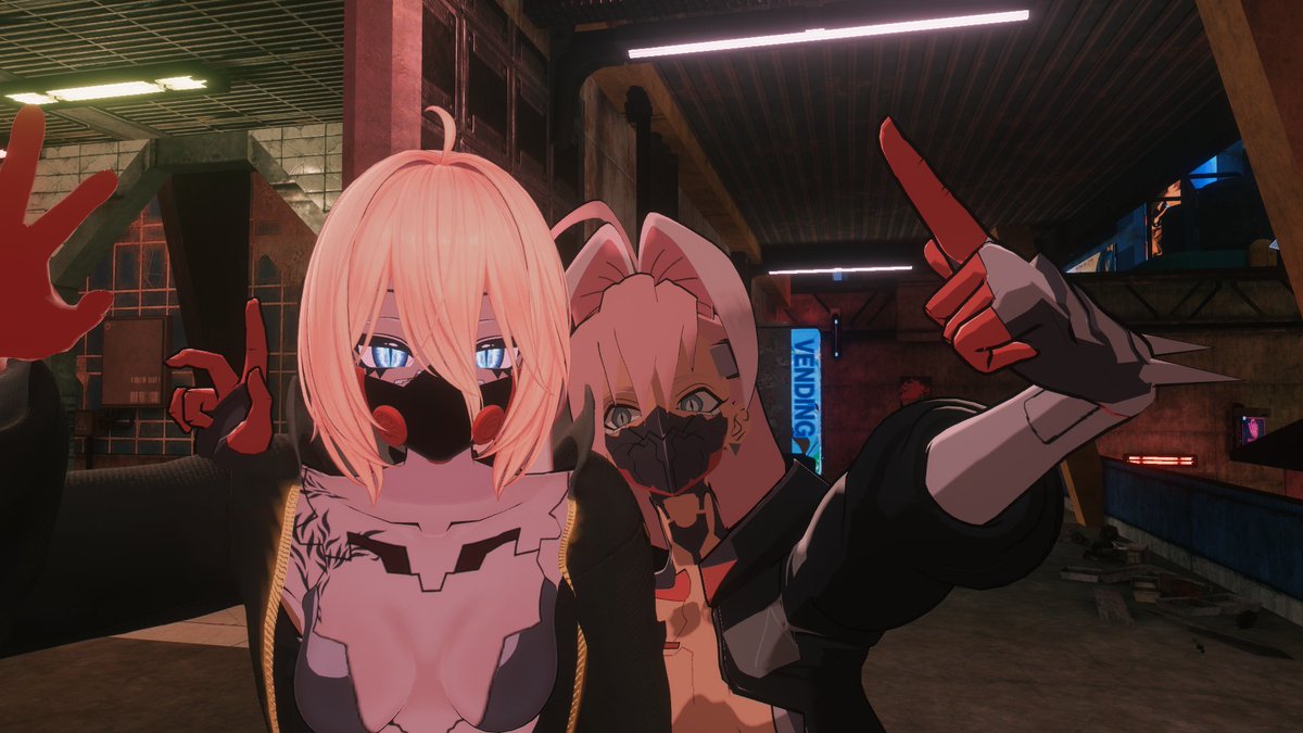 makotac0's tweet photo. So many Cyberpunk Edgerunners 2 fans now! It is cool to see.
#SIUSIU3D #CyberpunkEdgerunners2 #VRChat https://t.co/ALfb7MG6LM