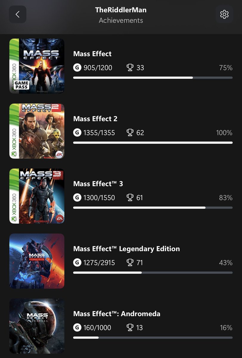 TheRiddlerMan's tweet photo. @DarkIxion Same man, completely devastated by this news today. Mass Effect is one of my favorite game franchises of all time. Don’t have them all completed like you do. But still some of my absolute favorites. I’ll have to go back and try to finish them up sometime. https://t.co/PRsiDF75IP