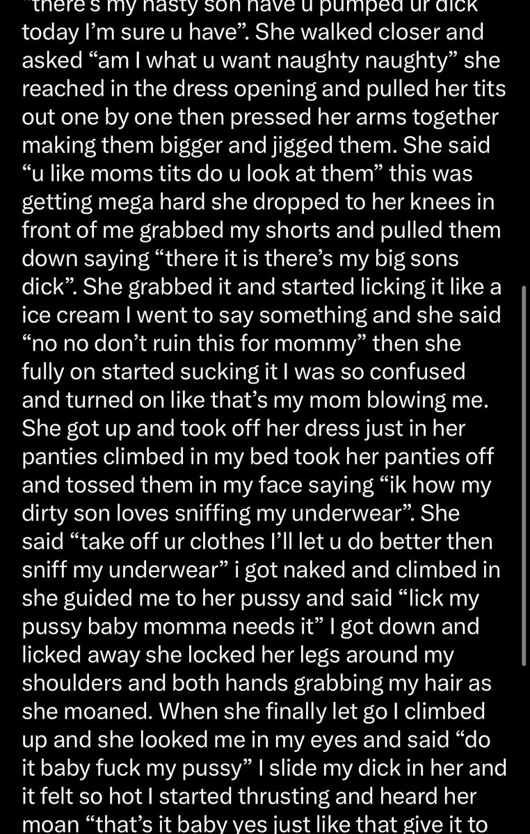 DocRicky69's tweet photo. Caught feelings #momson #motherson #incest #realincest #taboo #taboomomson #creampie #cougarmom #mature #singlemom #singlemoms #incestconfession #opendns #dmme #nsfw #darksecret #darklove #horny #mommyissues #gooner #goonette #filthy #bigtitsmomِ #pawg #blowjob #busty #milf #mom https://t.co/y7ZNYROGHi