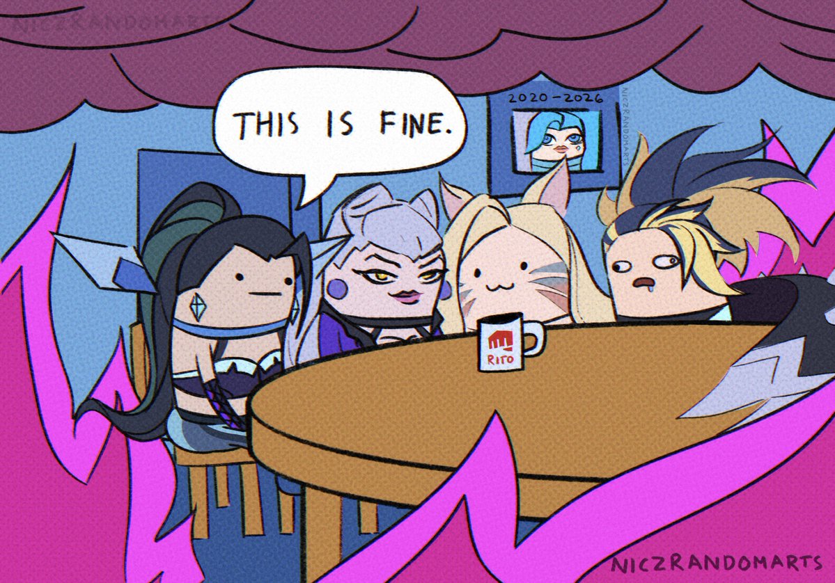 NiczRandomArts's tweet photo. GIRLS ft. DJ SONA is a banger #KDA #FIRESTARTER https://t.co/BDxJyNGz59