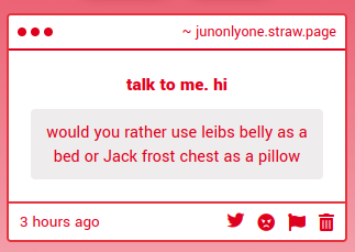 _junonlyone's tweet photo. extremely hard question.... but my anwser would b jack frost. hes higher up in my list...!!! https://t.co/O0Fck13flK