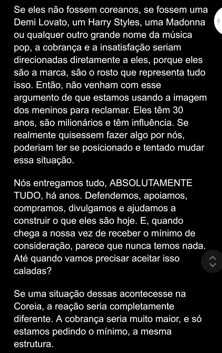 tylz22's tweet photo. Respondi uma B-army no Weverse sobre isso. Tipo, É TÃO ÓBVIO. Não consigo entender o pessoal que se fecha para compreender isso.
#LIVENATIONRESPEITAOCONSUMIDOR #RESPEITAOBARMY #JUSTICEFORLATAM https://t.co/lCKVzlS4SF