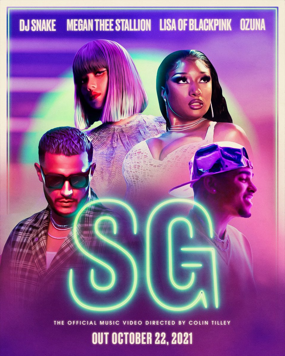 ChartUpdate_'s tweet photo. 5 years ago today, DJ Snake, Ozuna, Megan Thee Stallion and LISA released “SG.”

The international collaboration brought together artists from different corners of pop, Latin music and hip-hop. https://t.co/tYrhdZBq4Z