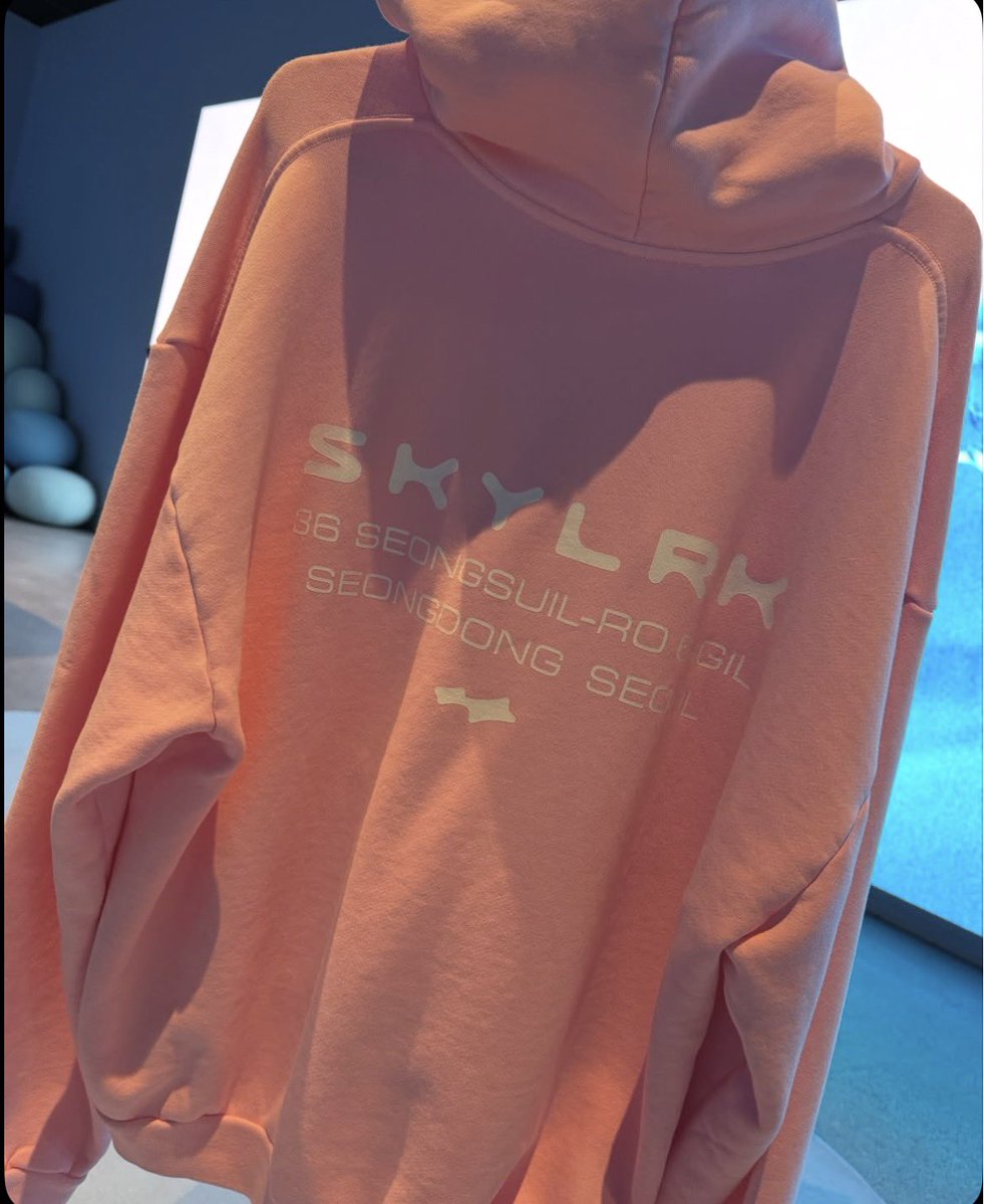 SkylrkDaily's tweet photo. The Skylrk Seoul Pop Up experience Exclusive Hoodie https://t.co/437pl7CxlG
