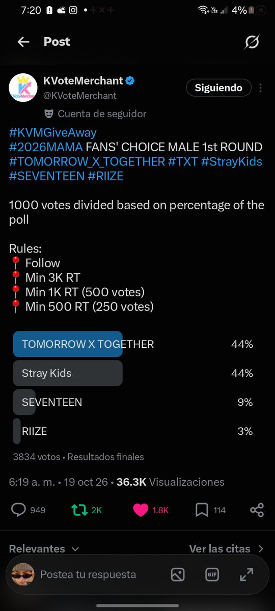 Luzlaurean's tweet photo. @KVoteMerchant For #TXT #TOMORROW_X_TOGETHER #TOMORROWXTOGETHER  #TOMORROWBYTOGETHER https://t.co/5CfVp7zU1h