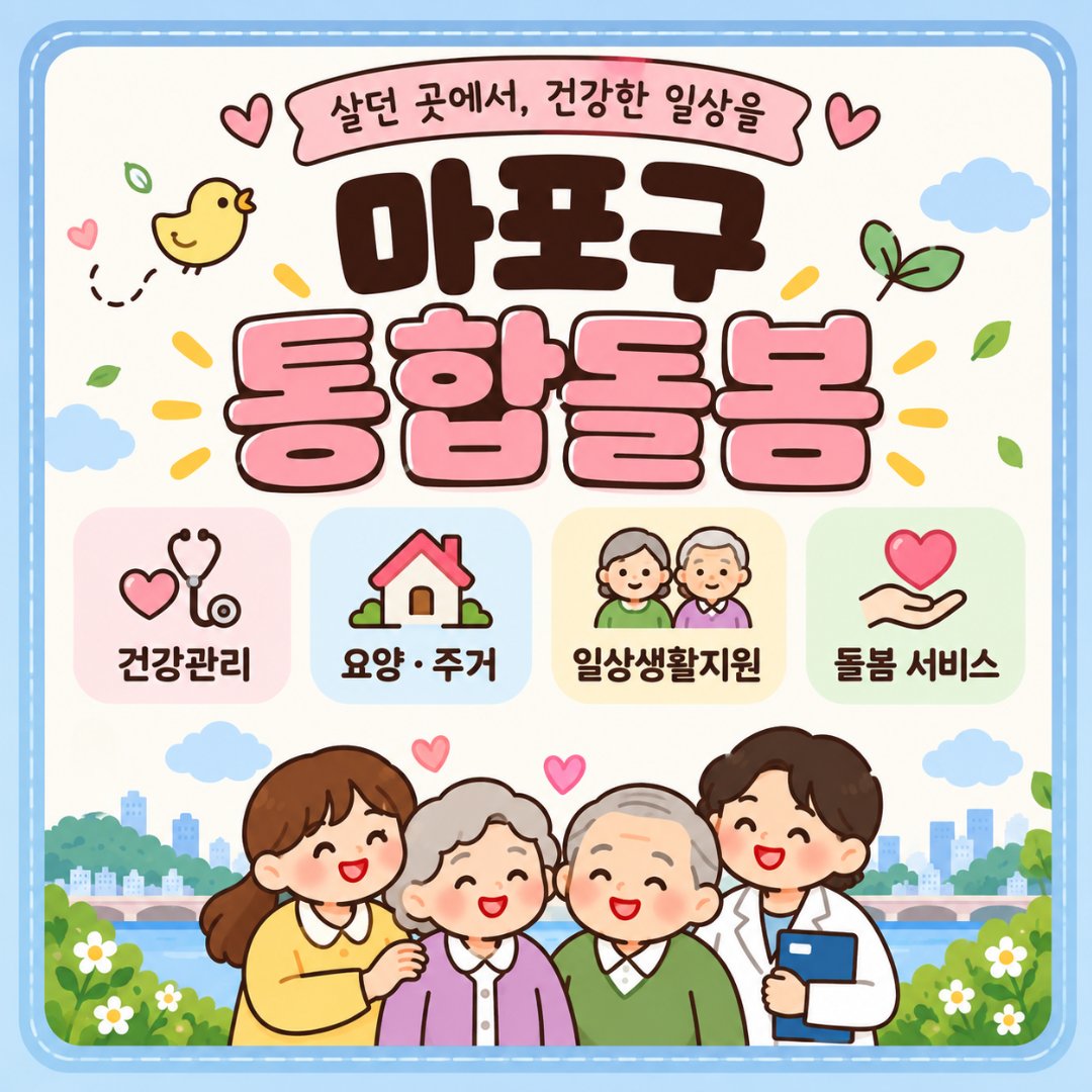 prmapo's tweet photo. 💙 살던 곳에서 건강한 일상을! 마포구 통합돌봄

자세히: 마포구청 공식 블로그
https://t.co/ck06Rn1Ed0

#마포구통합돌봄 #통합돌봄 #돌봄서비스 #마포구복지 #마포 #마포구청 #mapo #65세 #보건의료 #건강관리 #요양 #주거 https://t.co/I8LUI9Fs6n