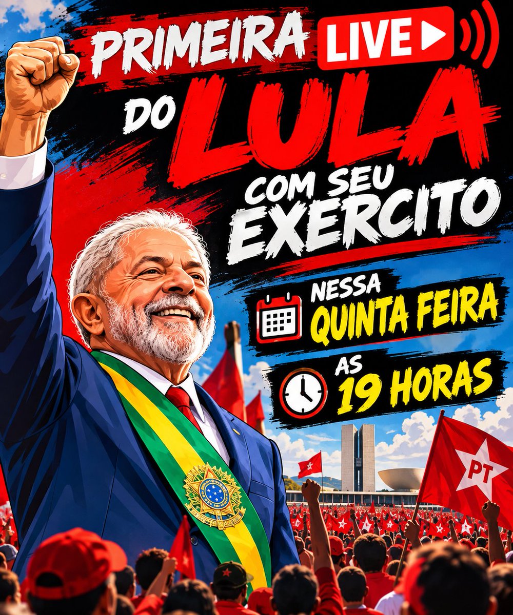 3dxeroxPresente's tweet photo. #LiveDoLulaComSeuExercito https://t.co/gSu5e2fPeE
