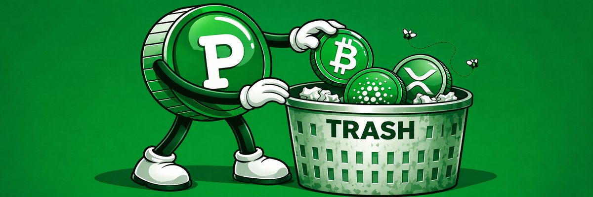 PointlessCoinPF's tweet photo. Every other coin is trying too hard. There is no point. https://t.co/S1K1drLJSo