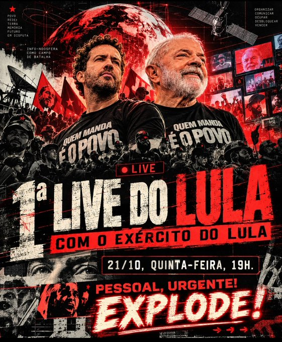 _janoninho_fc's tweet photo. SENTA O DEDO E COMPARTILHE
EXPLODAAMM👇

#LiveDoLulaComSeuExercito https://t.co/DDVdkLI3Ij