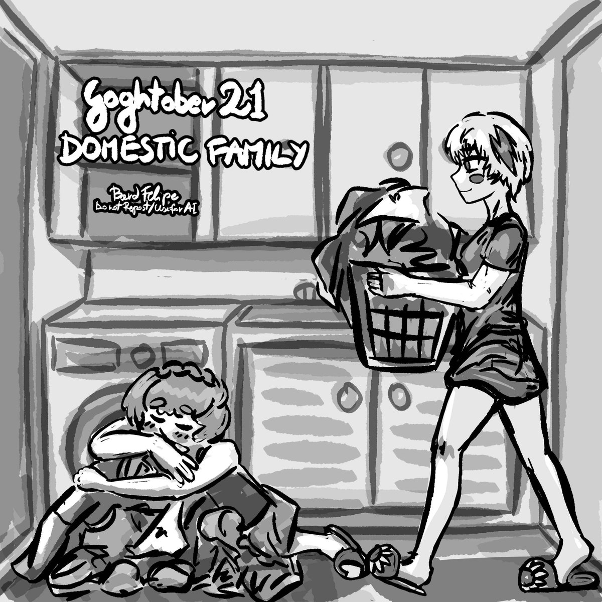 Felipe_the_Bard's tweet photo. #Goghtober Day 21 - Domestic Family https://t.co/dHUPvTC3Pz