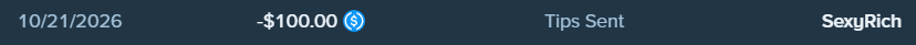 FilthyGamblers's tweet photo. Congrats @Richikss on winning the $100 Giveaway!

Draw: https://t.co/r9AfQqmGaX https://t.co/Tmpt3Fi0ir
