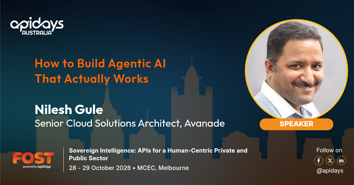 BaptisteVicini's tweet photo. Plenty of agentic AI demos. Far fewer agents that work in production.

@nileshgule Nilesh Gule (Avanade): How to Build Agentic AI That Actually Works.

#FOSTAustralia, 28–29 Oct, Melbourne
https://t.co/zJlq20DNvY https://t.co/sVegNxNqxh